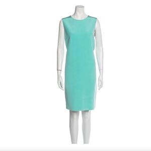 Fausto Puglisi SZ 8 silk color-block shift dress